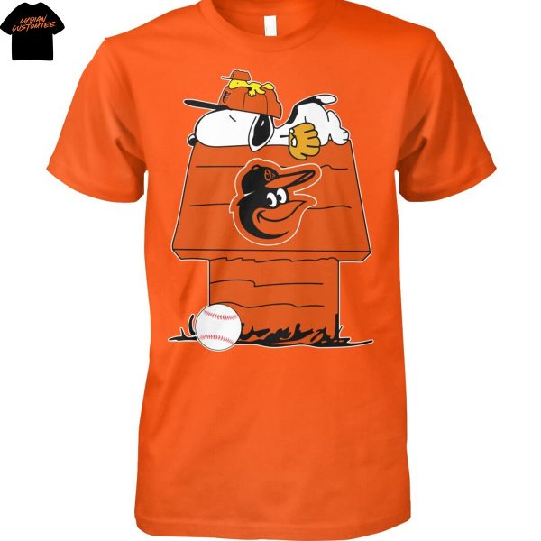 2025 Baltimore Orioles x Snoopy Unisex T-Shirt