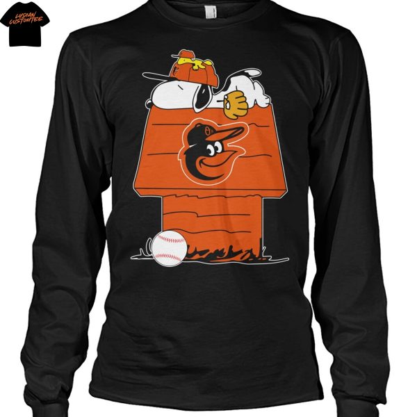 2025 Baltimore Orioles x Snoopy Unisex T-Shirt
