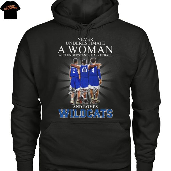 Never Underestimate A Woman Who Understands Basketball And Loves Wilcats Unisex T-Shirt