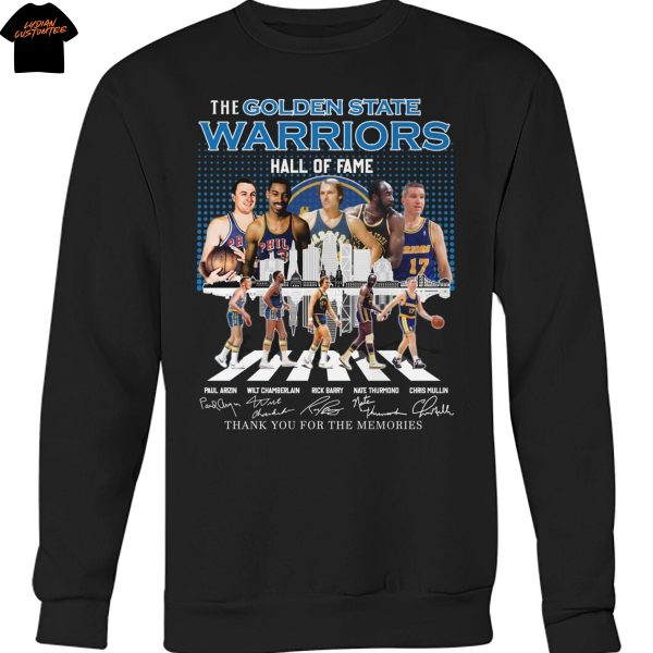 The Golden State Warriors Hall Of Fame Signature Unisex T-Shirt