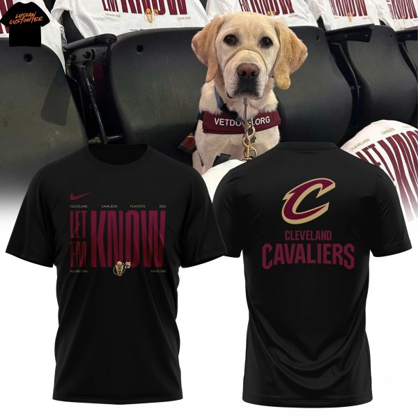 2025 Playoffs Cleveland Cavaliers Let Em Know 3D T-Shirt