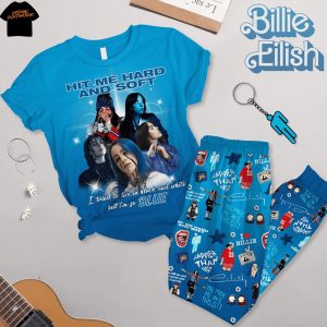 Billie Eilish Hit Me Hard And Soft Pajamas Set
