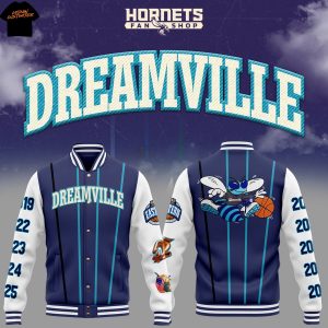 Dreamville X Charlotte Hornets Baseball Jacket