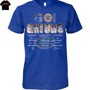 Florida Gators Basketball Go Gators Signature Unisex T-Shirt