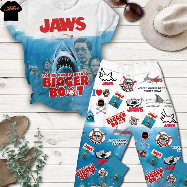 Jaws You re Gonna Need A Bigger Boat Pajamas Set