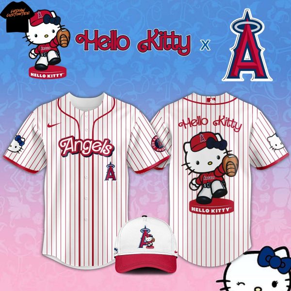 Los Angeles Angels MLB Kitty Night Baseball Jersey