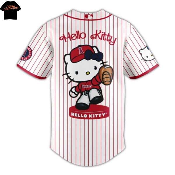 Los Angeles Angels MLB Kitty Night Baseball Jersey