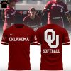 Oklahoma Sooners Softball 2025 3D T-Shirt