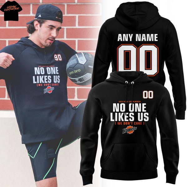 Personalized Fort Wayne Komets No One Likes Us We Dont Care 2025 Playoffs Hoodie