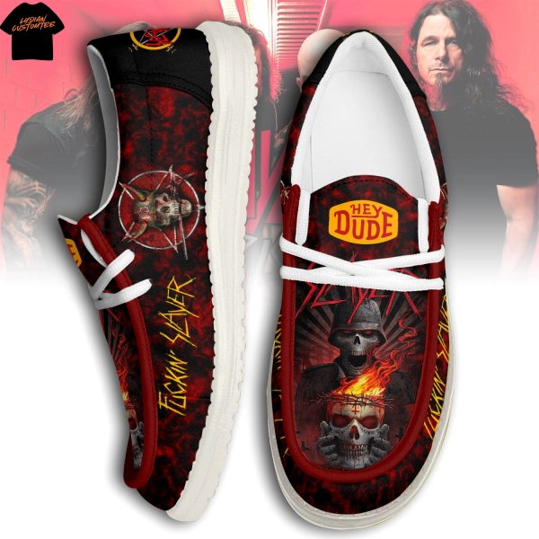 Slayer Band Hey Dude Shoes