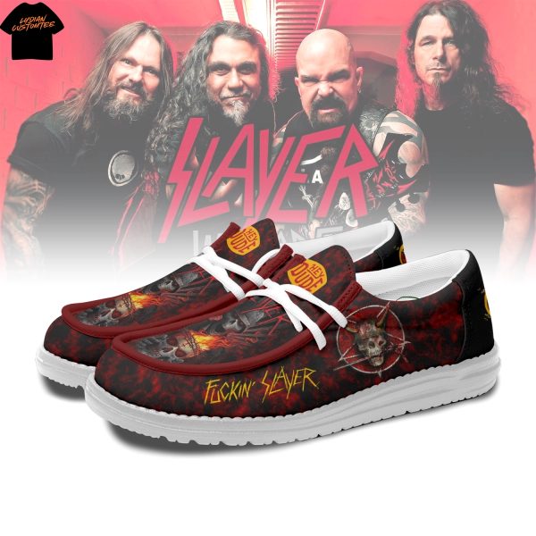 Slayer Band Hey Dude Shoes