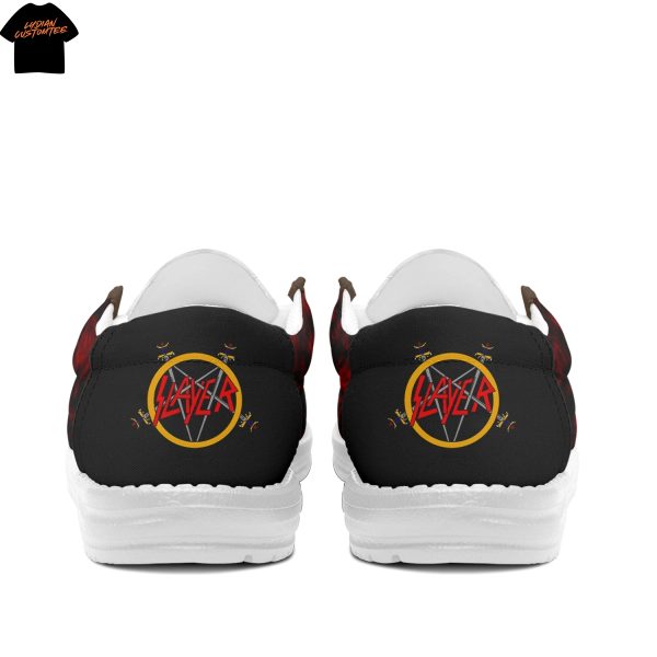 Slayer Band Hey Dude Shoes