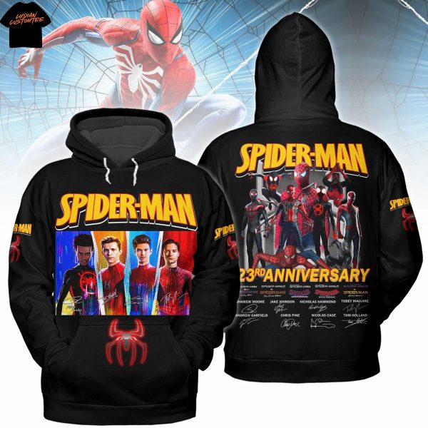 Spider-Man 23rd Anniversary Signature Hoodie