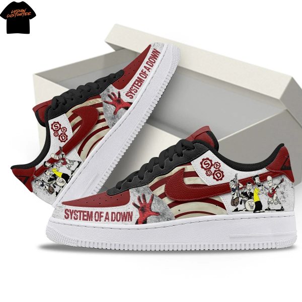 System Of A Down Air Force Shoes
