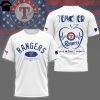 Texas Rangers Teacher Teach Love Inspire 3D T-Shirt – Black