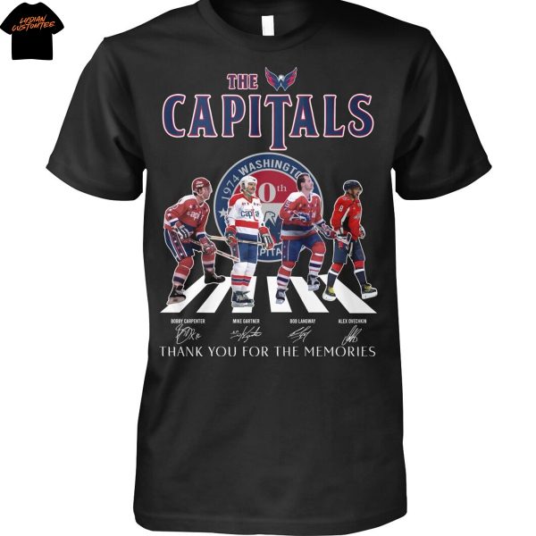 The Washington Capitals Signature Thank You For The Memories Unisex T-Shirt