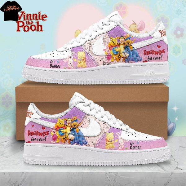 Winnie The Pooh Friends Forever Air Force Shoes