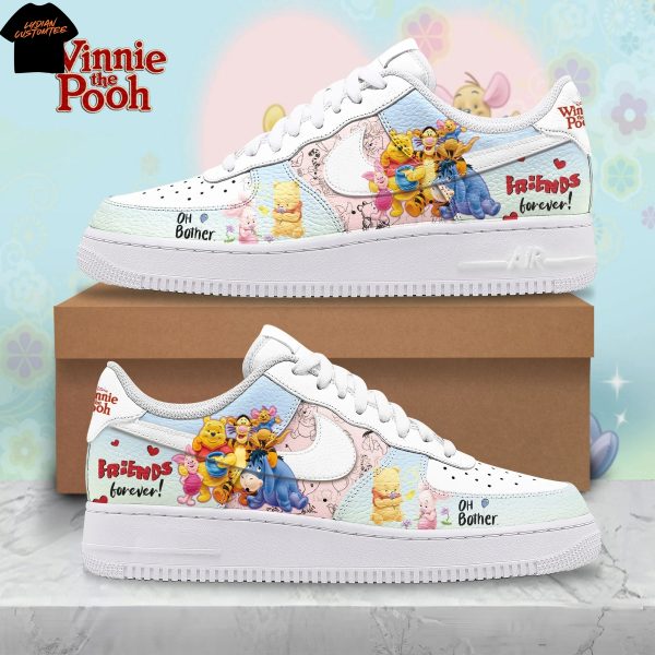 Winnie The Pooh Friends Forever Air Force Shoes