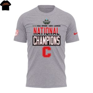2025 National Champions Division I Mens Lacrosse Cornell Big Red 3D T-Shirt