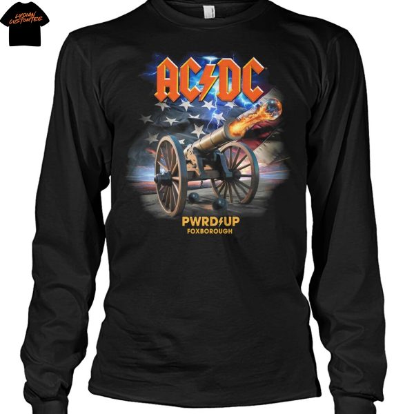 AC DC PWRD-UP Foxborough Unisex T-Shirt