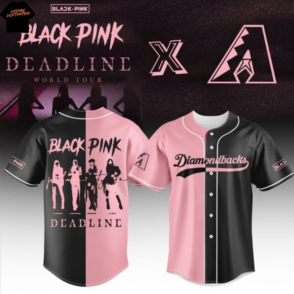 Arizona Diamondbacks x Blackpink Deadline World Tour Baseball Jersey