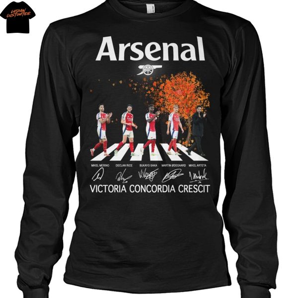 Arsenal Victoria Concordia Crescit Signature Unisex T-Shirt