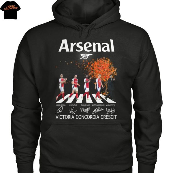 Arsenal Victoria Concordia Crescit Signature Unisex T-Shirt