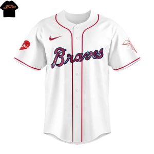Atlanta Braves Nurses It A World Of Heart Baseball Jersey