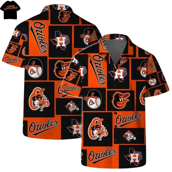 Baltimore Orioles 2025 Orange And Black Hawaiian Shirt