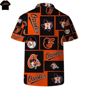 Baltimore Orioles 2025 Orange And Black Hawaiian Shirt
