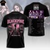 Blackpink 2025 World Tour Deadline Signature 3D T-Shirt