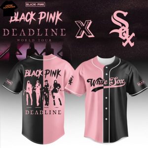 Chicago White Sox x Blackpink Deadline World Tour Baseball Jersey