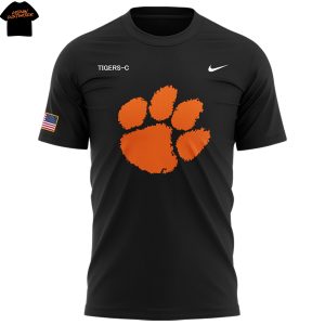 Clemson Tigers Softball Military Appreciation 3D T-Shirt