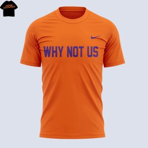 Clemson Tigers Softball Why Not US 2025 3D T-Shirt