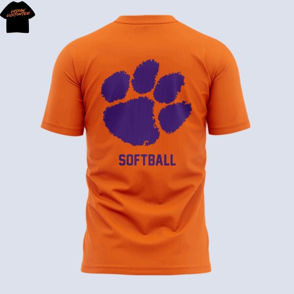 Clemson Tigers Softball Why Not US 2025 3D T-Shirt