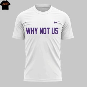 Clemson Tigers Softball Why Not US 2025 3D T-Shirt – White