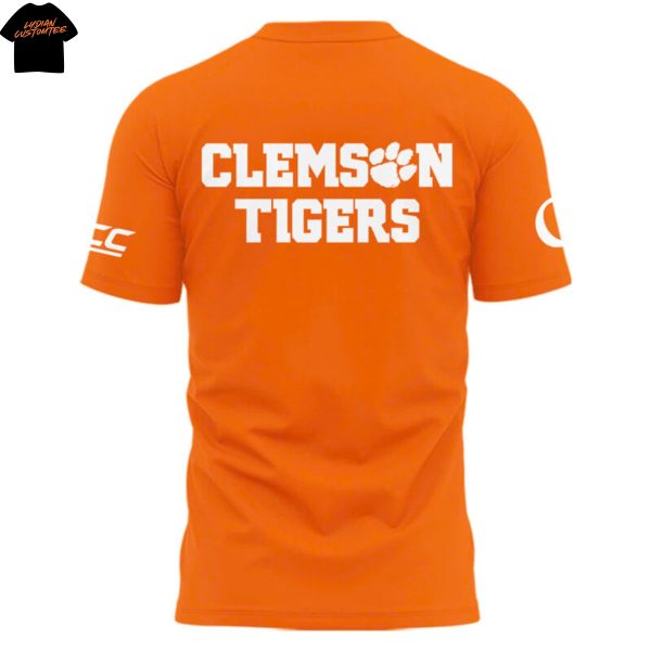 Clemson Tigers Softball Why Not Us 3D T-Shirt – Orange