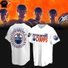 Edmonton Oilers 2025 Western Conference Champions Baseball Jersey – Blue