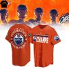 Edmonton Oilers 2025 Western Conference Champions Baseball Jersey – Blue