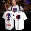 F.C Barcelona La Liga 2025 Champions Baseball Jersey – Black