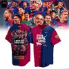 F.C Barcelona La Liga 2025 Champions Baseball Jersey – Black