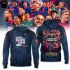 F.C Barcelona La Liga 2025 Champions Hoodie – Black