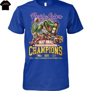 Florida Gators National NCAA Division I Men Basketball Champions 2025 Unisex T-Shirt