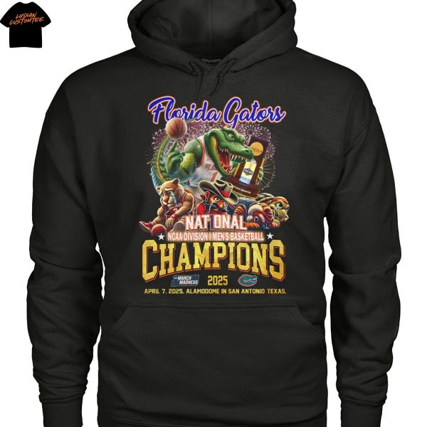 Florida Gators National NCAA Division I Men Basketball Champions 2025 Unisex T-Shirt