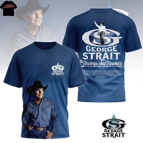 George Strait Cowboys And Dreamers 3D T-Shirt