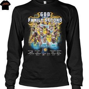 God First Family Second Then Indiana Pacers Signature Unisex T-Shirt