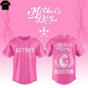 Houston Astros Happy Mother Day Baseball Jersey