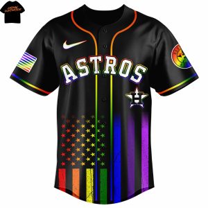 Houston Astros Special Pride Month Baseball Jersey