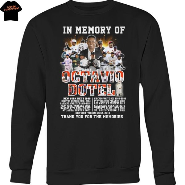 In Memory Of Octavio Dotel Thank You For The Memories Unisex T-Shirt