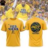 Indiana Pacers Boom Baby 2025 Playoffs 3D T-Shirt – White